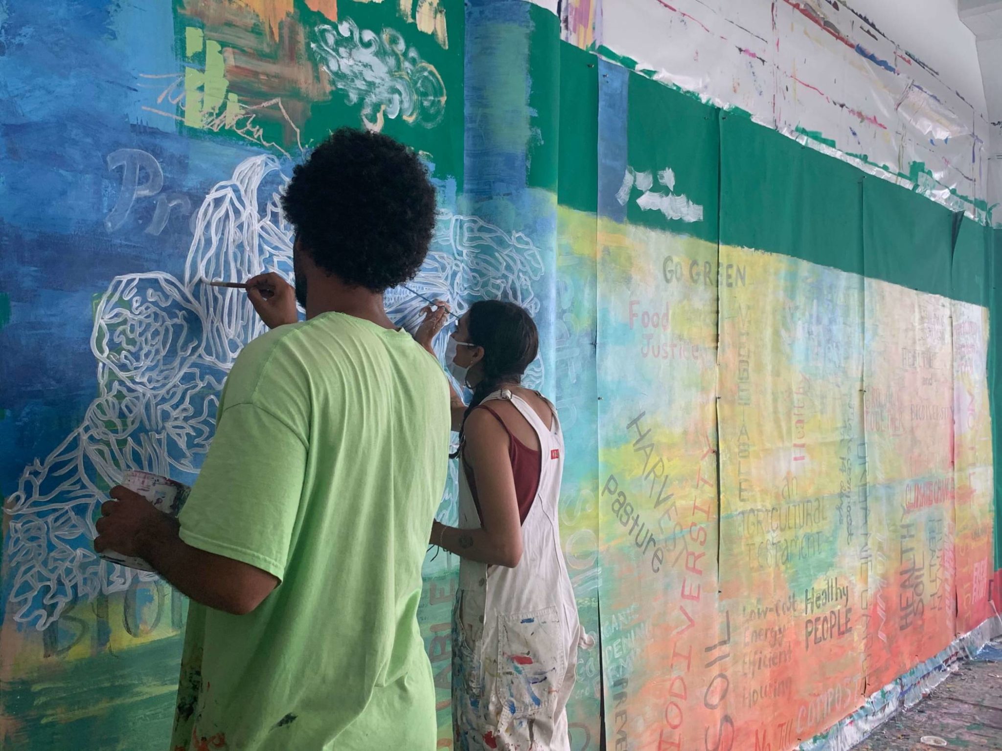 Mural Artists Tell Regenerative Organic Story - Rodale Institute