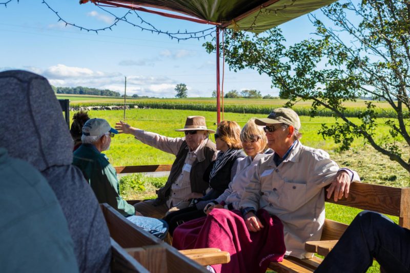 rodale wagon ride
