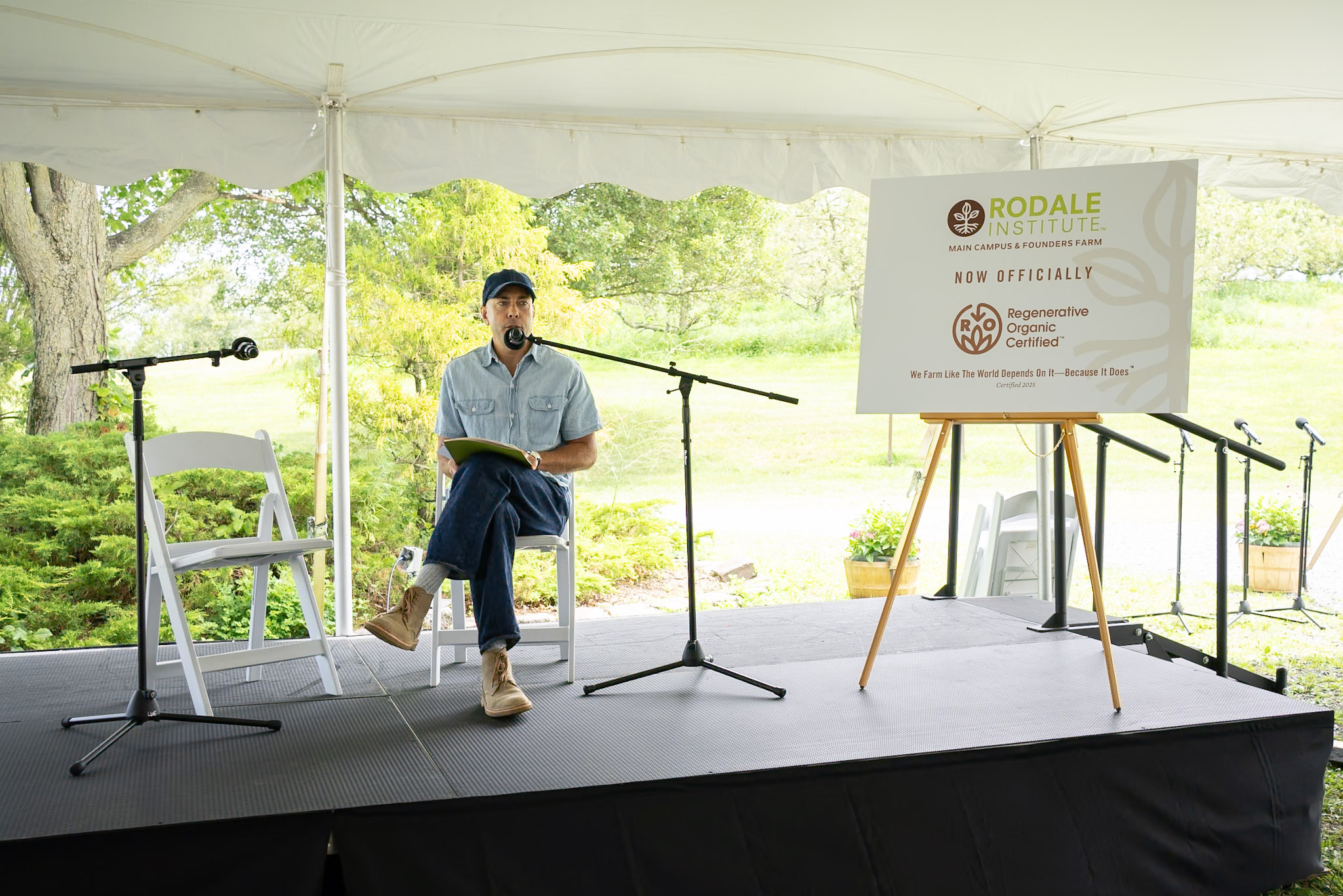 Rodale Institute's Founders Farm Achieves ROC Bronze