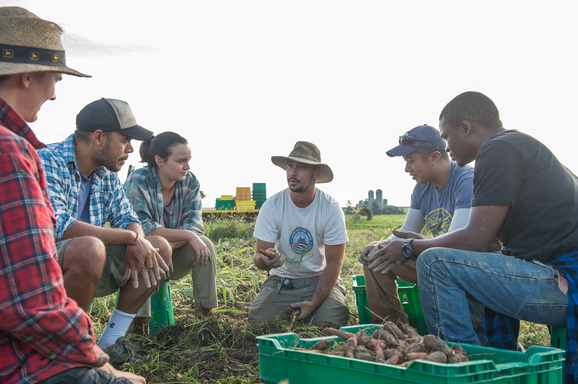 entrenamiento de agricultores de rodale