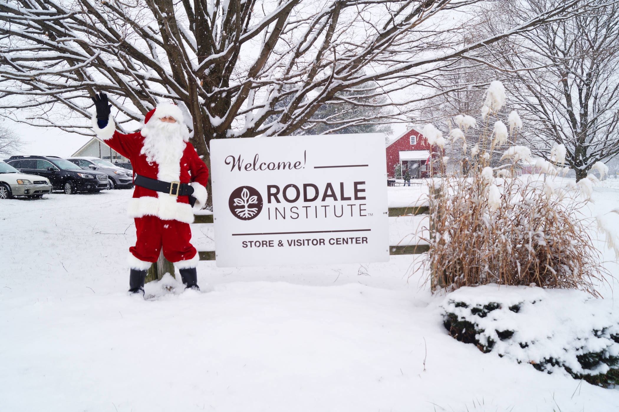 winter at Rodale Institute