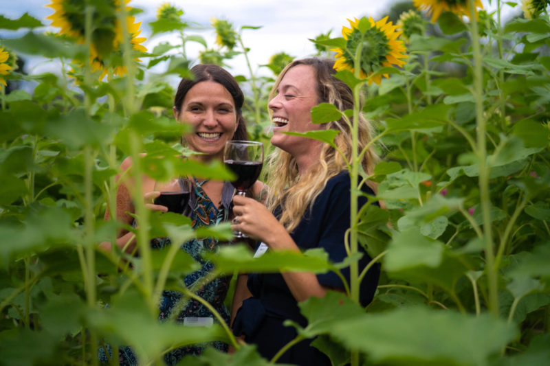 rodale wine and flowers
