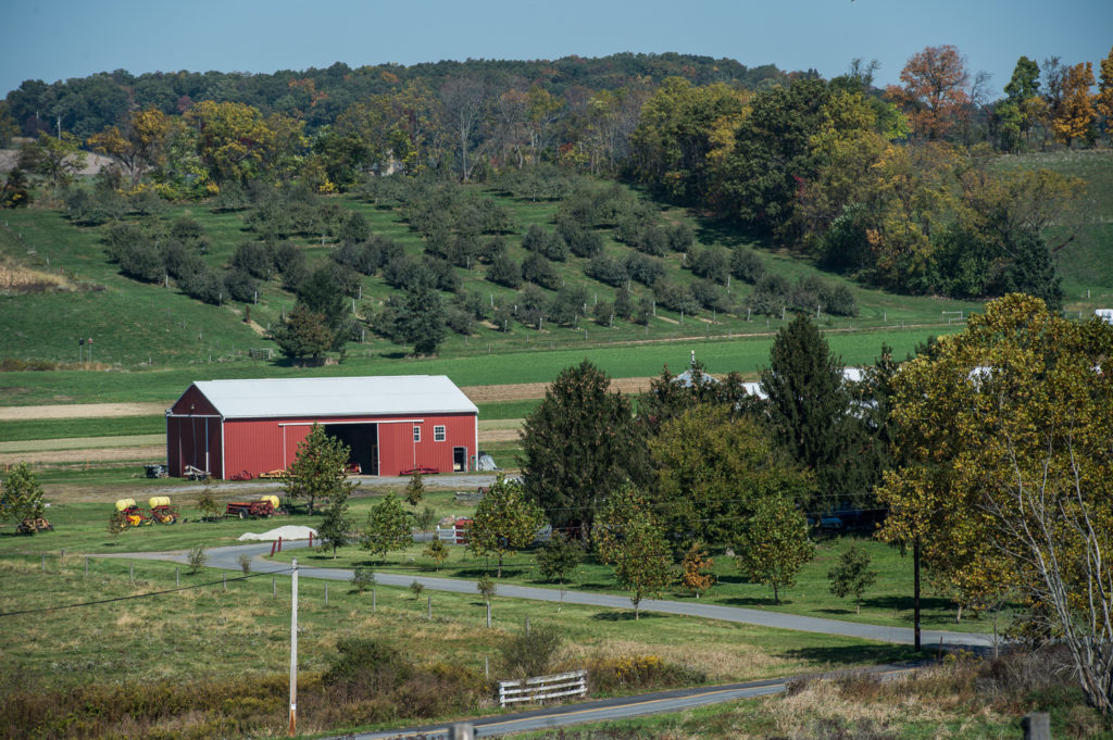 rodale institute farm and barns